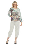 Inoah PURR-FECT DAY Quilted Long Sleeve Top T1351NB-AD96