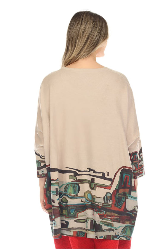 Inoah Sheldon One Size Dolman Sleeve Top