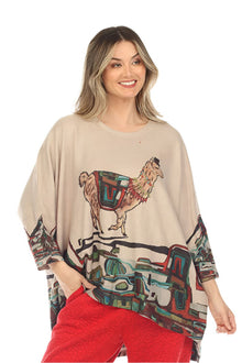  Inoah Sheldon One Size Dolman Sleeve Top