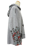 Inoah "Woolly Love" Long Sleeve Hooded Top T330BR-Z56