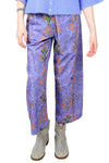 Ivy Jane Block Print Corduroy Pants in Peri Style 230032