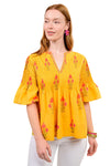 Ivy Jane Burst Of Sunshine Top in Yellow Style 641507