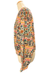Ivy Jane Crew Neck Sweatshirt in Garden Print Style 92102