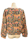 Ivy Jane Crew Neck Sweatshirt in Garden Print Style 92102