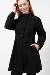 Ivy Jane Midnight Sparkle Coat in Black