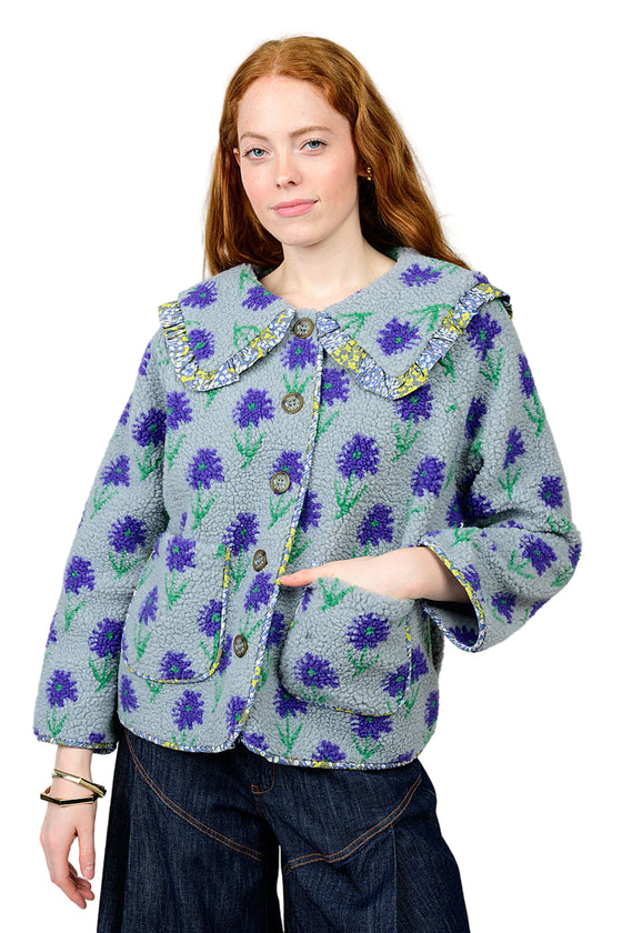 Ivy Jane Periwinkles Sherpa Jacket Style 130232