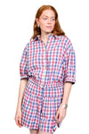 Ivy Jane Plaid Jacket in Red Style 150050