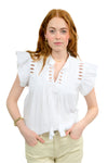 Ivy Jane Pretty Perfect Top in White Style 650415