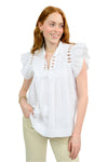 Ivy Jane Pretty Perfect Top in White Style 650415