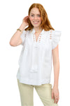 Ivy Jane Pretty Perfect Top in White Style 650415