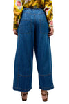 Ivy Jane Pull On Barrel Jean in Dark Indigo Style 221139