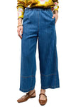 Ivy Jane Pull On Barrel Jean in Dark Indigo Style 221139