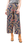 Ivy Jane Pull On Barrel Pant in Paisley 230036