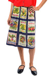 Ivy Jane Seed Packet Skirt in Navy