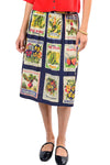 Ivy Jane Seed Packet Skirt in Navy