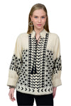 Ivy Jane Tic Tac Heart Top in Sand Style 621562