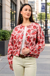 Ivy Jane Tomatos Knit Jacket in Pink Style 921016