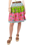 Ivy Jane Tri-Print Tiered Skirt in Multi Style 540006