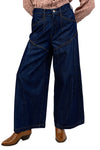 Ivy Jane Western Flare Jeans in Indigo Style 230027