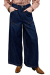 Ivy Jane Western Flare Jeans in Indigo Style 230027