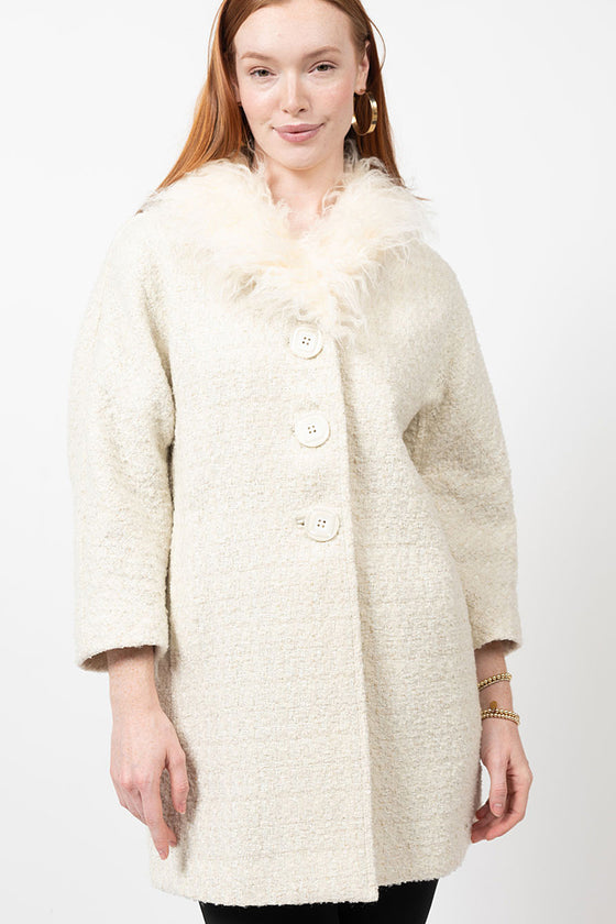 Ivy Jane Winter Dreaming Coat in Ivory