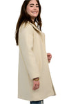 Ivy Jane Wooly "Like" Coat in Cream Style 130208