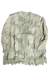Jaded Gypsy Botanical Gardens Top in Ash