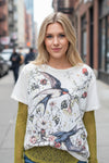 Jaded Gypsy Moon Dance Tee in Garden Flight
