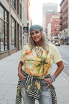 Jaded Gypsy Moon Dance Tee in Travel About