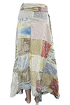 Jaded Gypsy Patchwork Love Skirt in Sunrise
