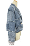 Jaded Gypsy Patchwork Skies Crop Jacket