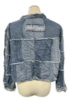 Jaded Gypsy Patchwork Skies Crop Jacket