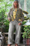 Jaded Gypsy Peace and Love Jeans in Midnight Railroad