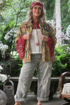 Jaded Gypsy Peace and Love Jeans in Midnight Railroad