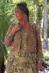 Jaded Gypsy Timeworn Beauty Jacket in Chocolate - One Size
