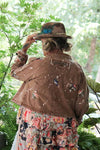Jaded Gypsy Timeworn Beauty Jacket in Chocolate - One Size