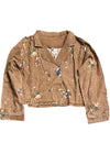 Jaded Gypsy Timeworn Beauty Jacket in Chocolate - One Size