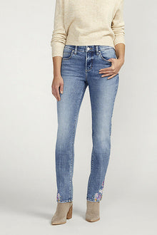  Jag Jeans Ruby Mid Rise Straight Leg Jean in Essex Blue