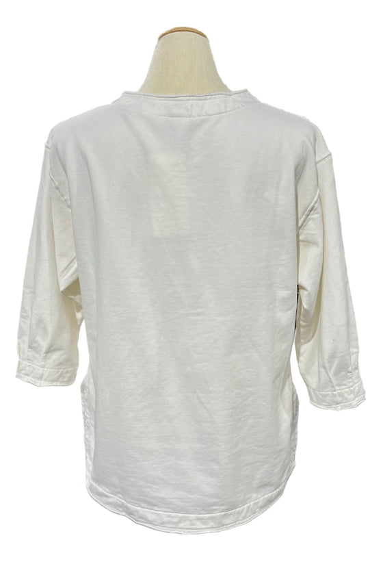 Kleen 3/4 Sleeve FE Seam Detail Tee in Laundered
