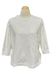 Kleen 3/4 Sleeve FE Seam Detail Tee in Laundered