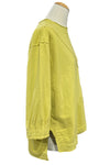 Kleen 3/4 Sleeve FE Seam Detail Tee in Wasabi