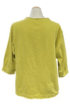 Kleen 3/4 Sleeve FE Seam Detail Tee in Wasabi