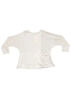 Kleen Idea Long Sleeve Loose Fitting Tee in Laundered