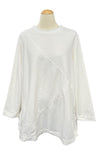 Kleen Long Sleeve FE Seam Detail Tunic in Laundered