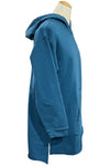Kleen Long Sleeve Hooded Top in Bluebell