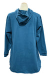 Kleen Long Sleeve Hooded Top in Bluebell