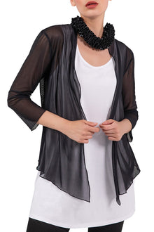  Kozan Black Mesh Melanie Jacket - Style SH-25265