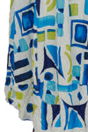 Kozan Crinkle Viscose Claire Dress in Miami Print CV-1257