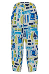 Kozan Crinkle Viscose Hayes Pant in Miami Print CV-3748