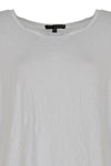 Kozan Crinkle Viscous Celia Top in White Style CV-4256